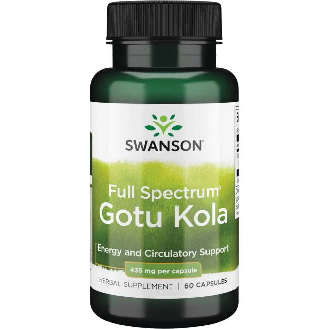SWANSON Gotu Kola 435 mg 60 Kapsula