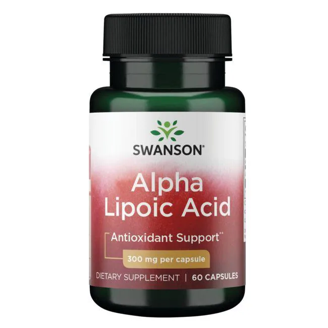 SWANSON Alpha Lipoic Acid 300 mg 60 Kapsula
