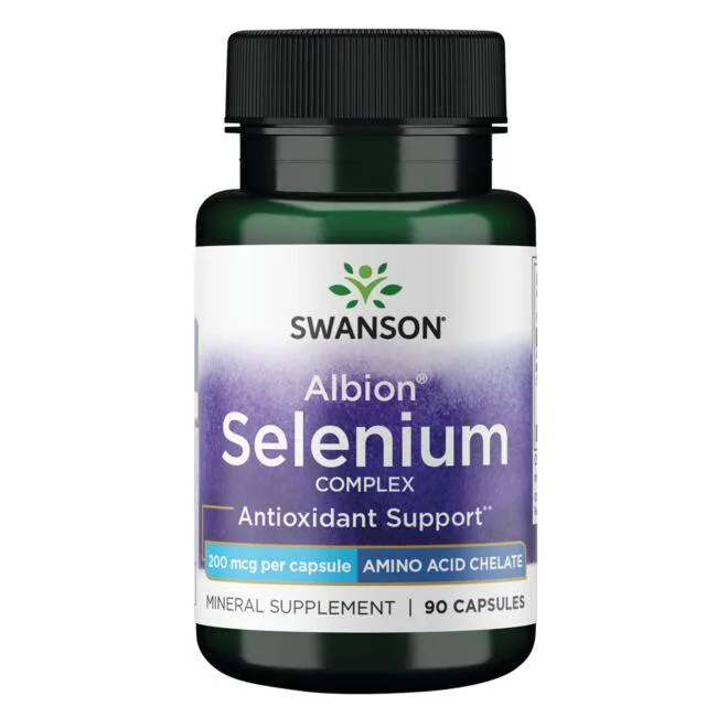 SWANSON Albion Selenium Complex 200 mcg 90 Kapsula