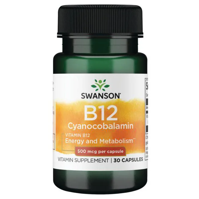 Vitamin B12 500 mcg 30 Kapsula