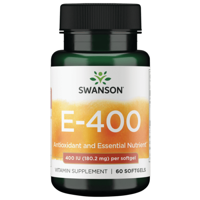 SWANSON Vitamin E-400 60 Softgels