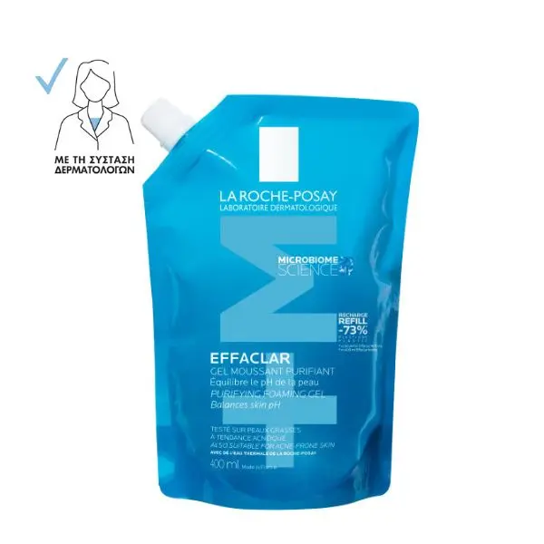 LaRoche Posay EFFACLAR GEL PURIFYING REFILL 400ML L.6407