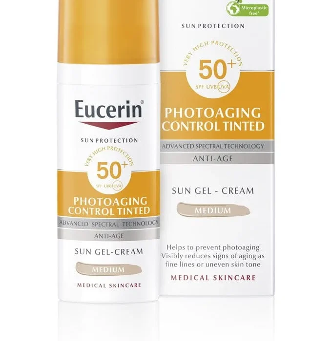 EUCERIN Sun Photoaging Control Tinted SPF 50+ Medium 50ml (69775)