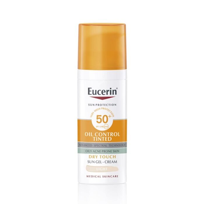 EUCERIN Sun Face Oil Control Tinted SPF 50+ Light 50ml (87937)